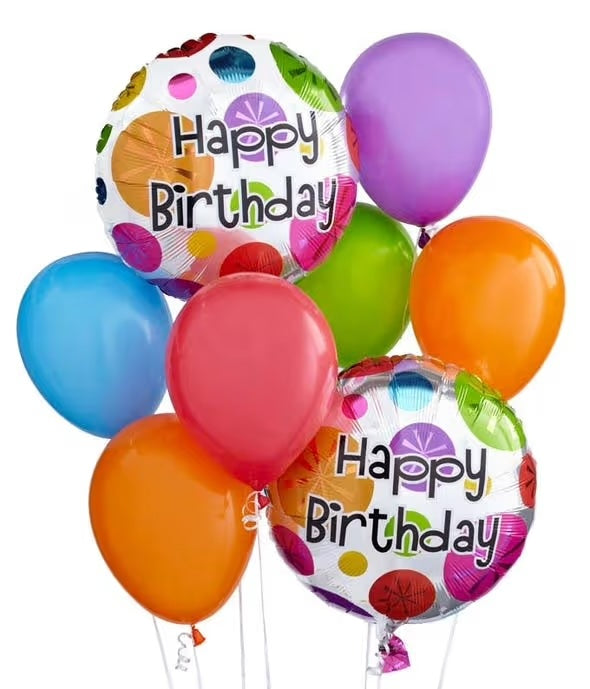 Happy Birthday Balloon Bouquet