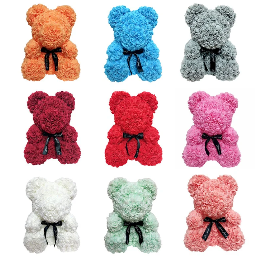 Foam Floral Bear